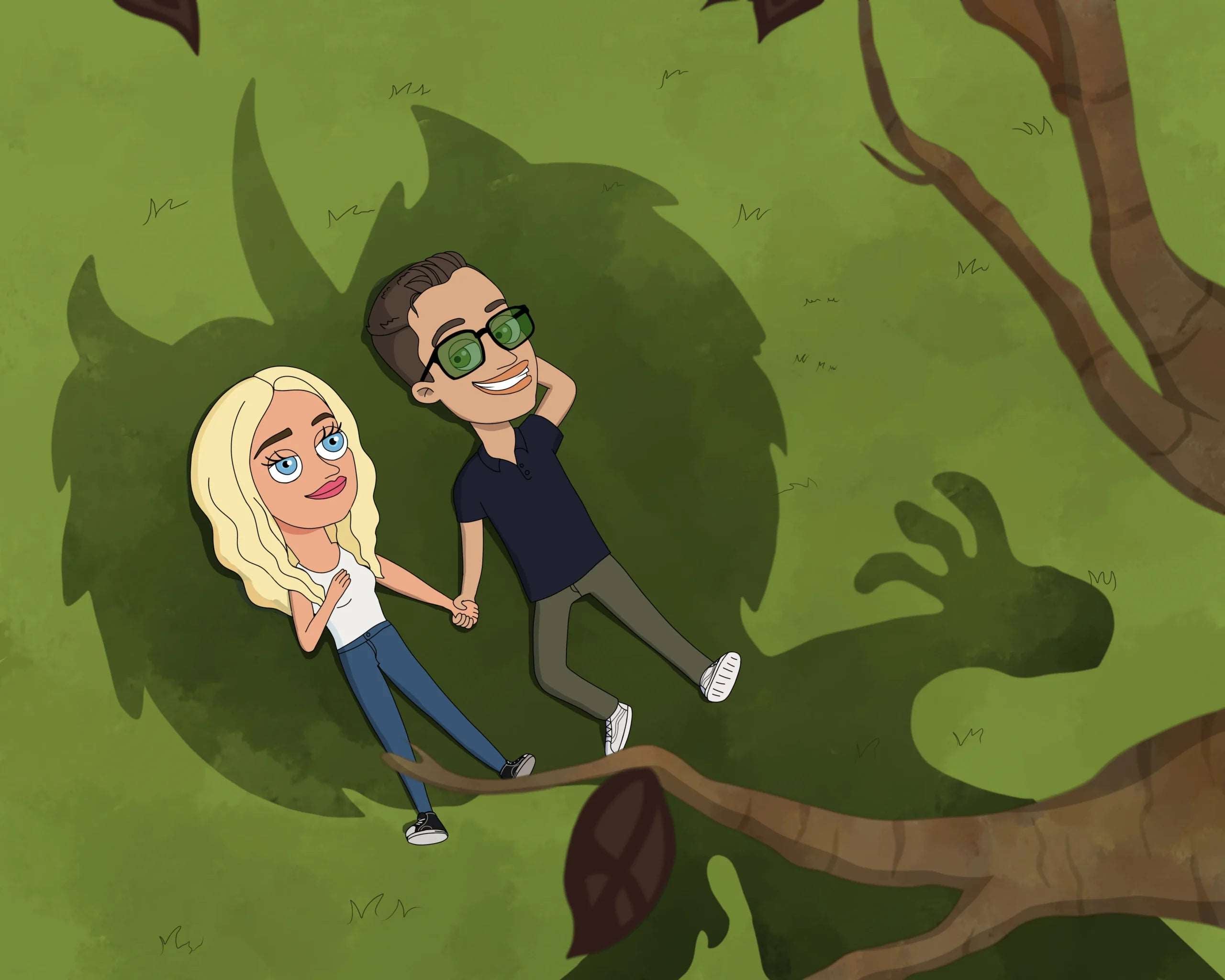 Big Mouth Custom Portrait-Sketch Me Cartoon