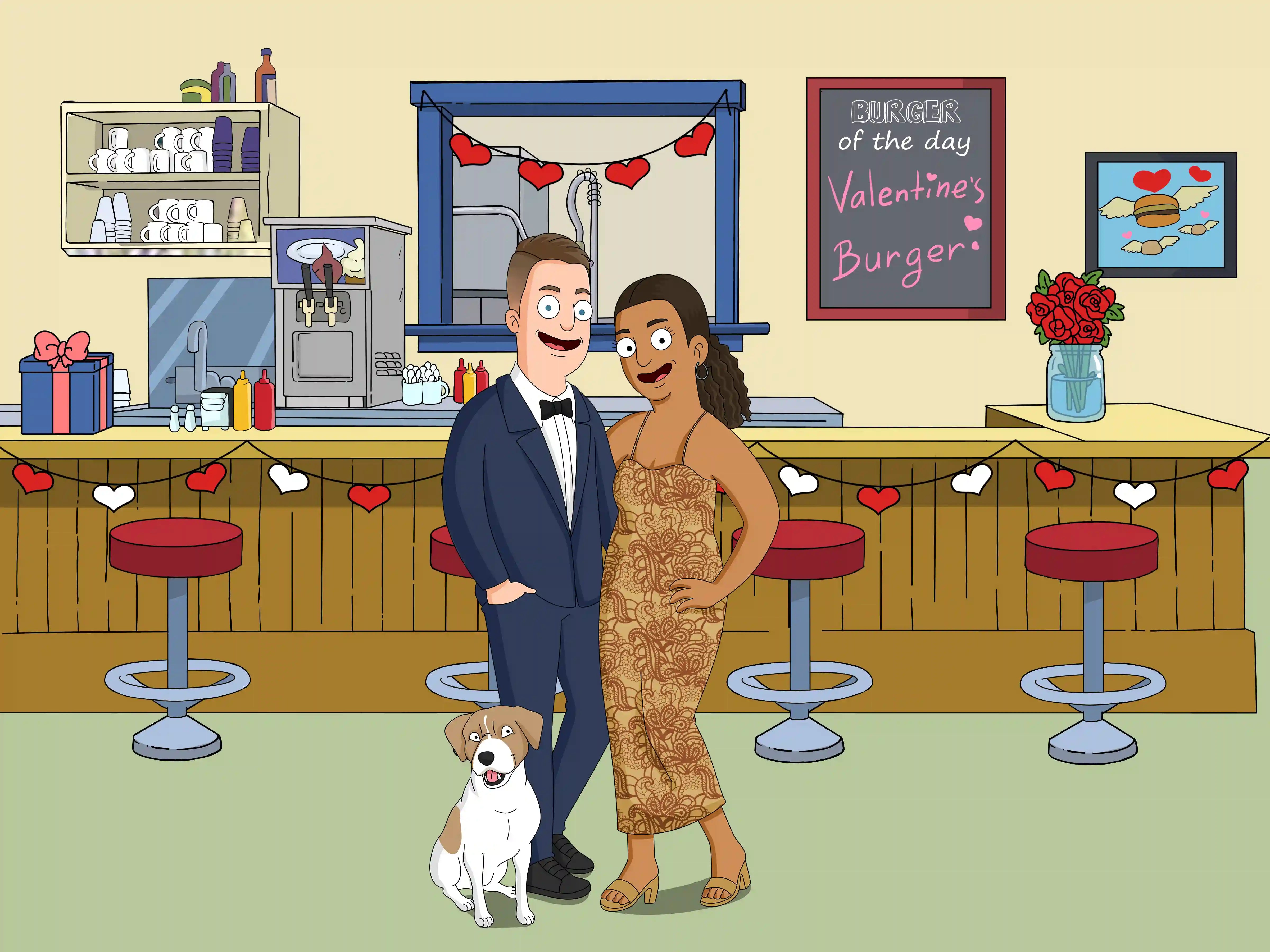 Bobs Burgers Portrait