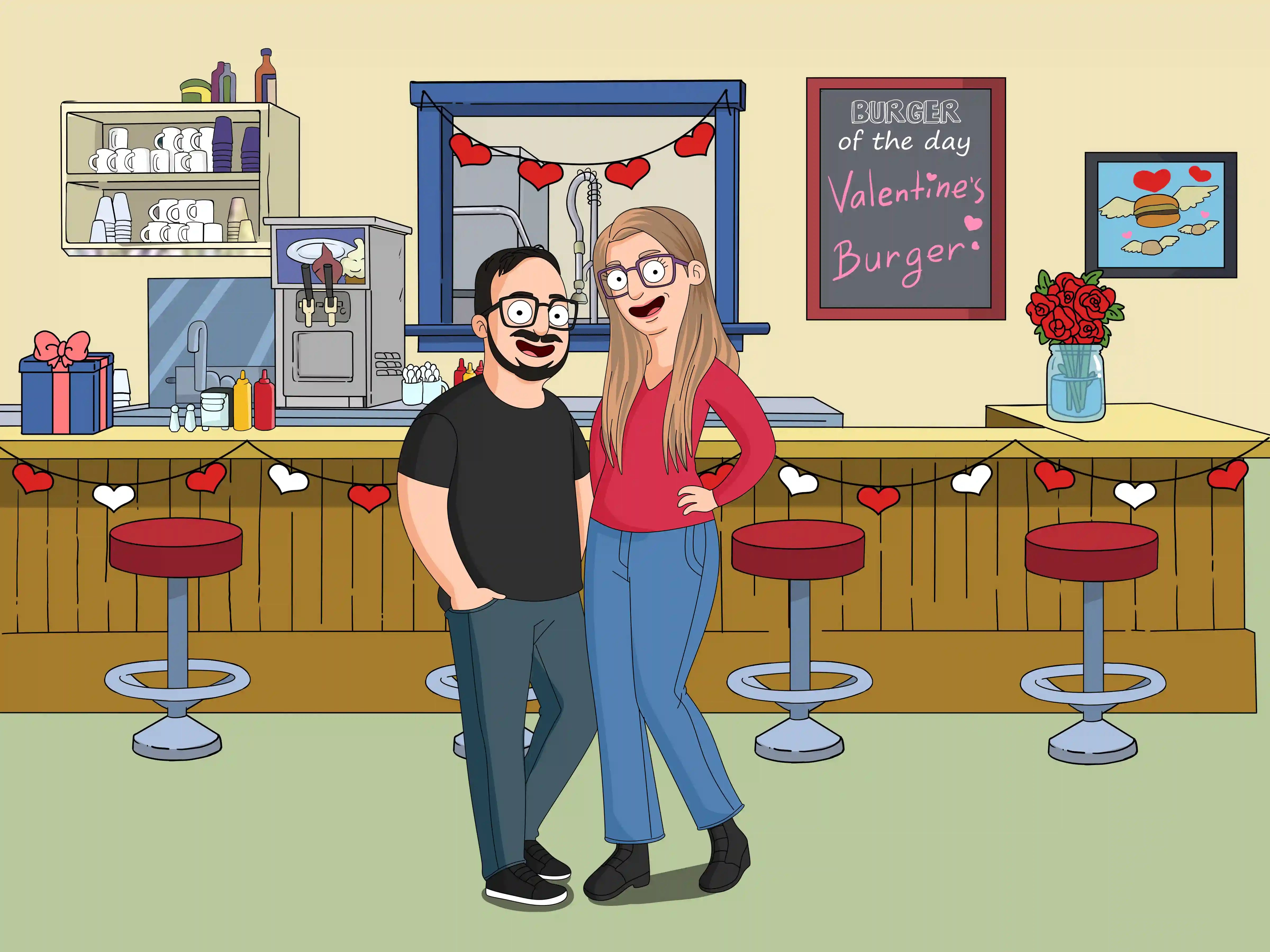 Bobs Burgers Portrait