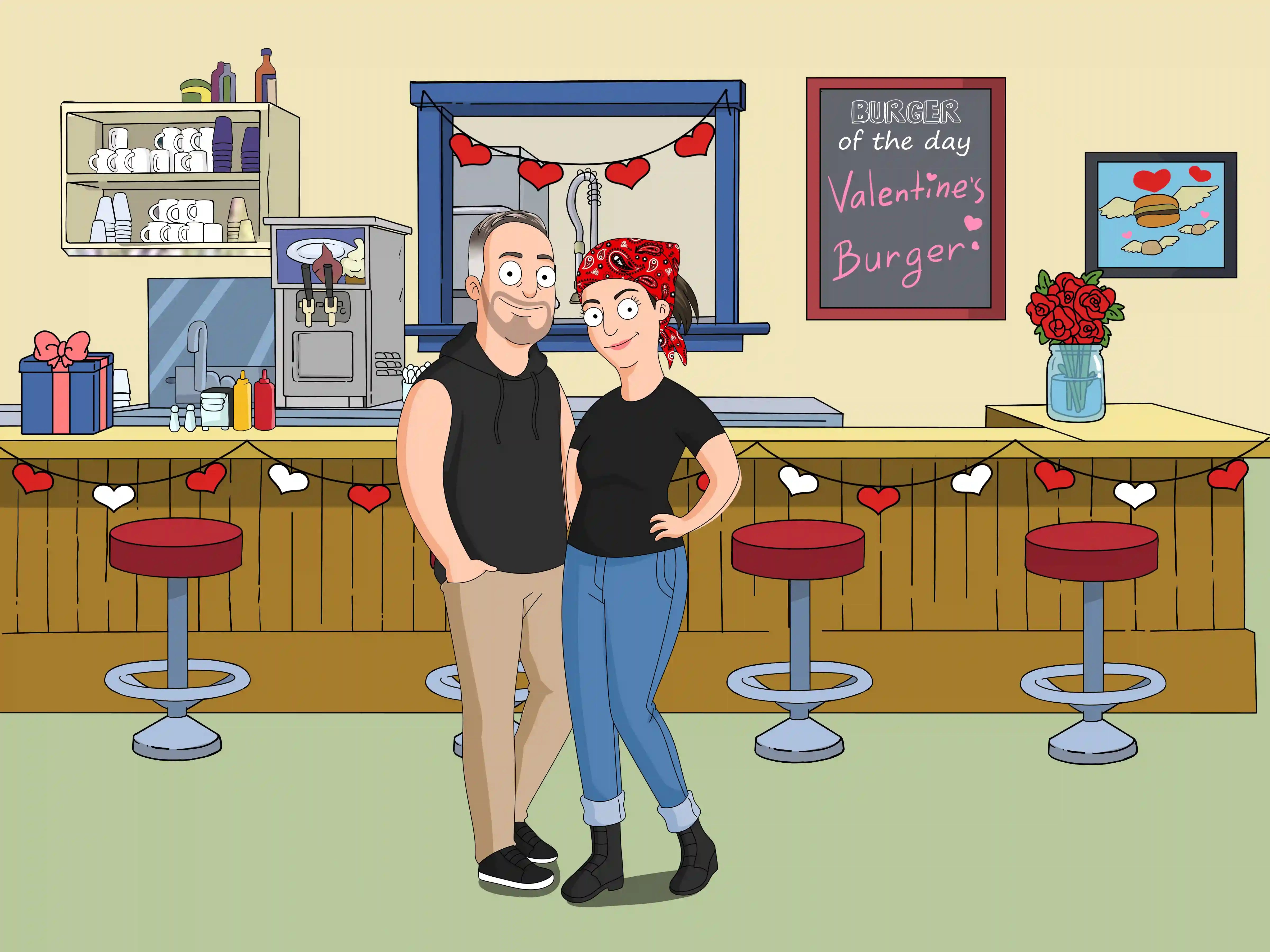 Bobs Burgers Portrait