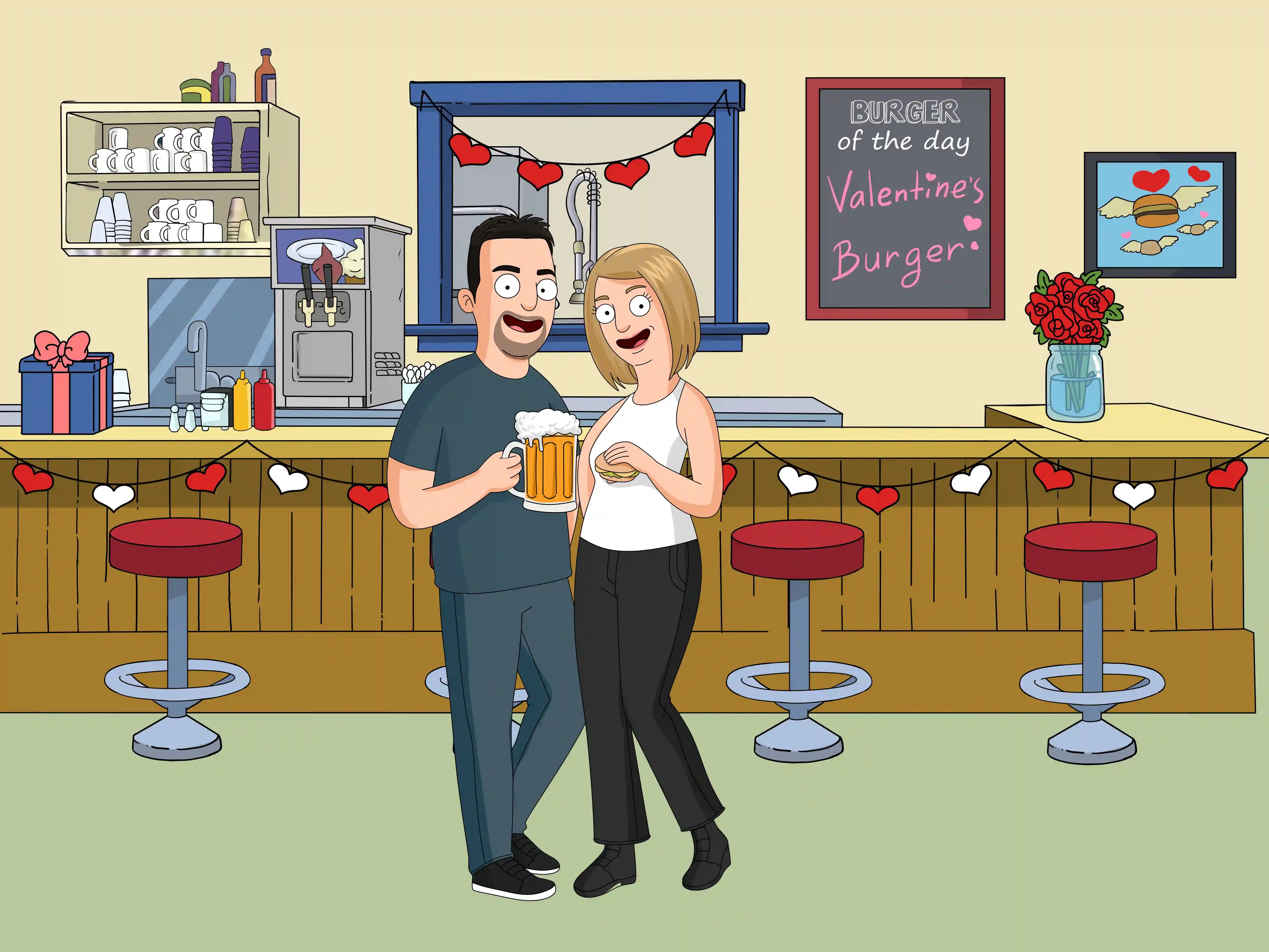 Bobs Burgers Portrait