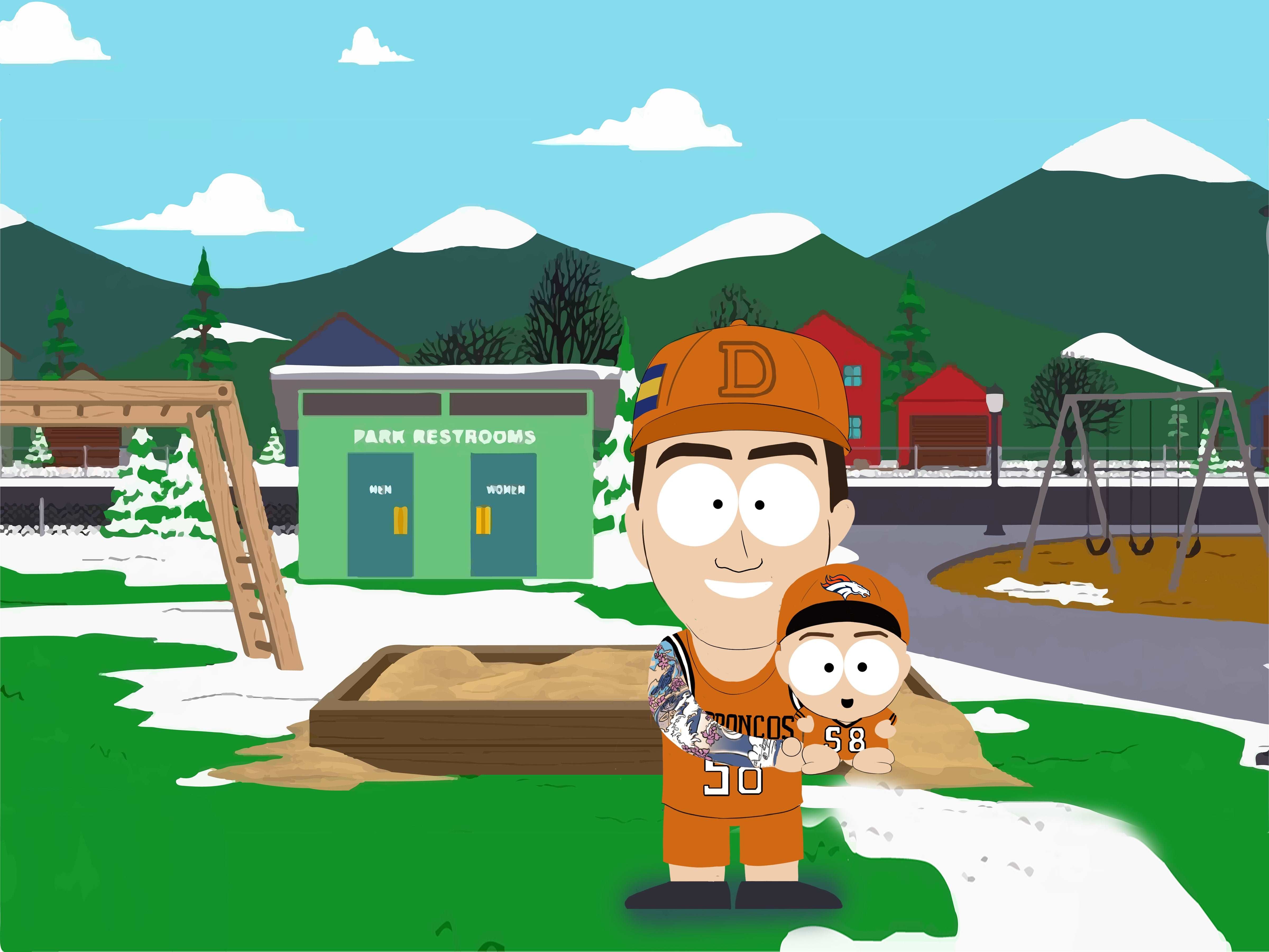 South Park Custom Portrait-Sketch Me Cartoon