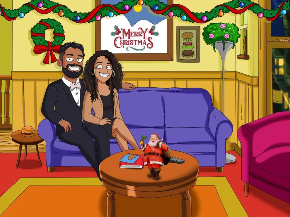 Bobs Burgers Custom Portrait-Sketch Me Cartoon