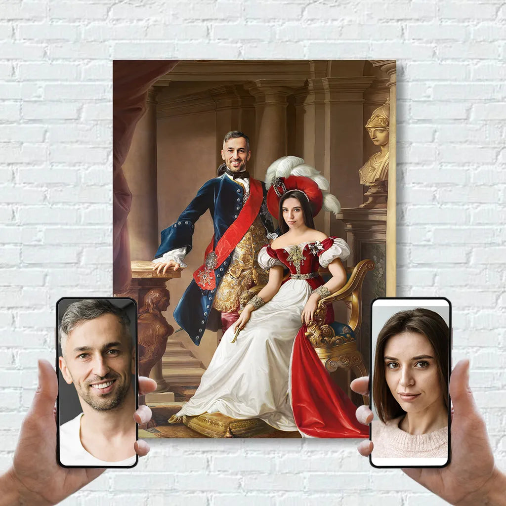 Aristocratic Affection: Royal Couple Portraits