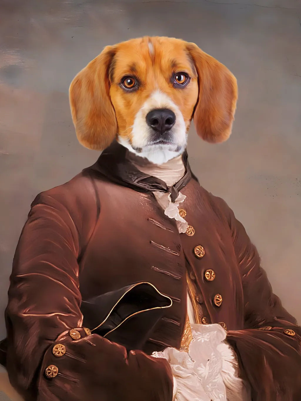 British Man Royal Pet Portrait