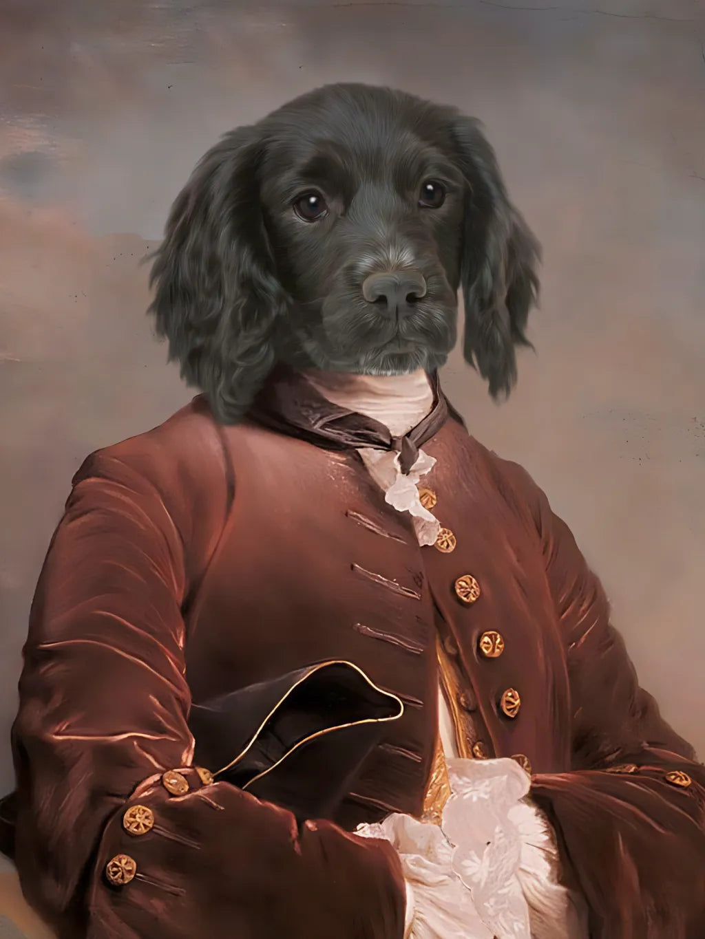 British Man Royal Pet Portrait
