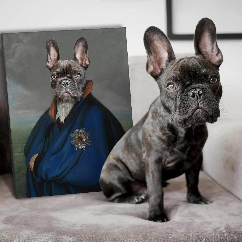 Crowned Companions: Personalized Royal Pet Portraits