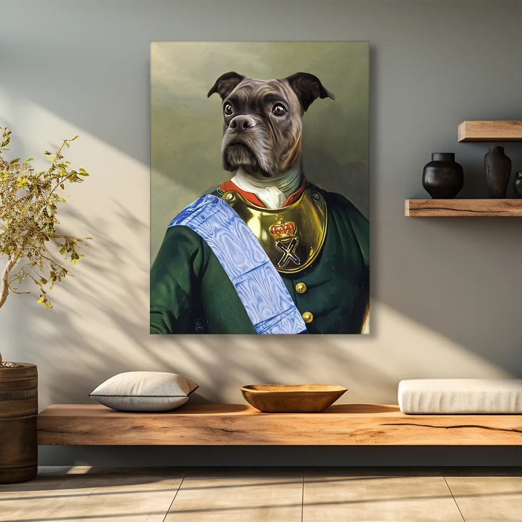 Aristocratic Pet Portraits: Majestic Art for Beloved Pet