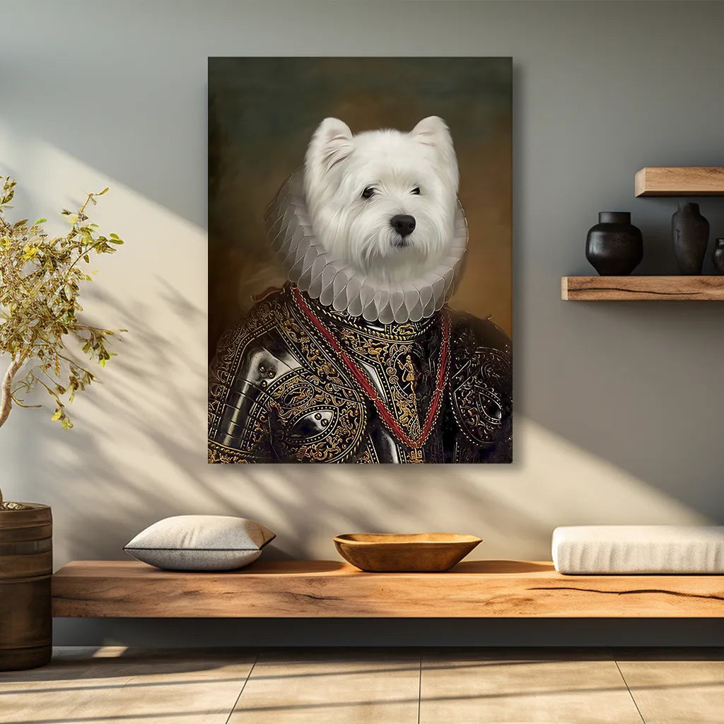 Majestic Sovereign Pet Portrait