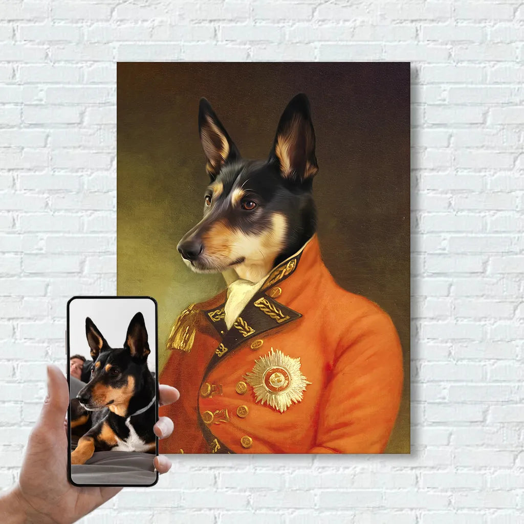 Major General Custom Pet Portraits