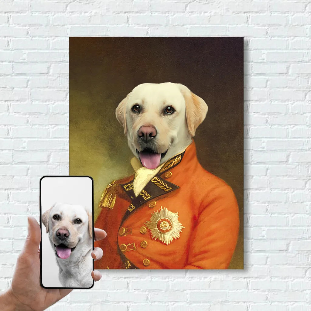 Major General Custom Pet Portraits