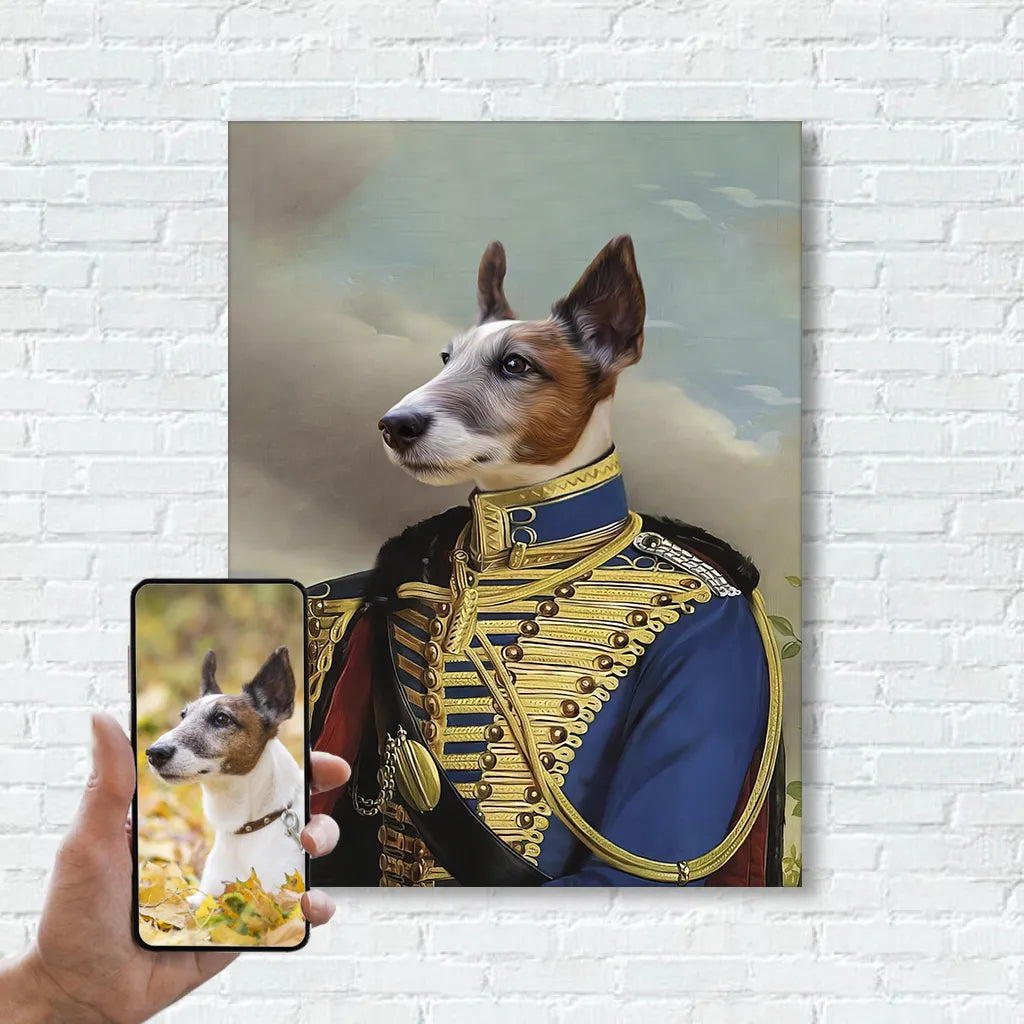 Prince Maximilian Romanowski Royal Pet Portrait