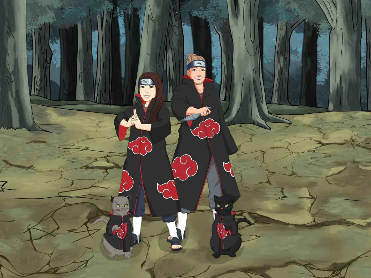 Your Gateway to Naruto Style Custom Portraits - Sketch Me Cartoon