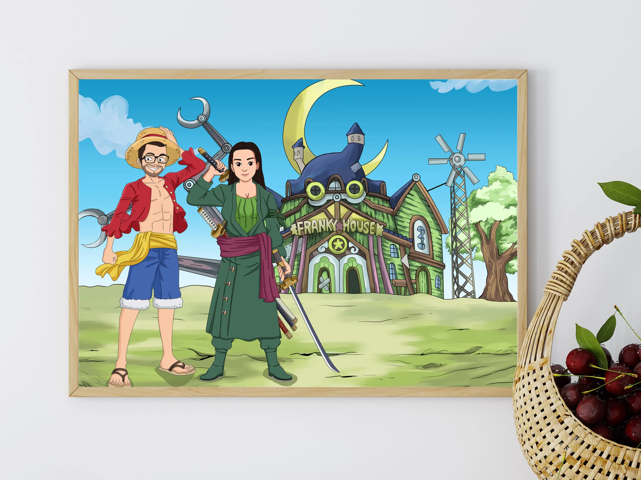 One Piece Canvas Art